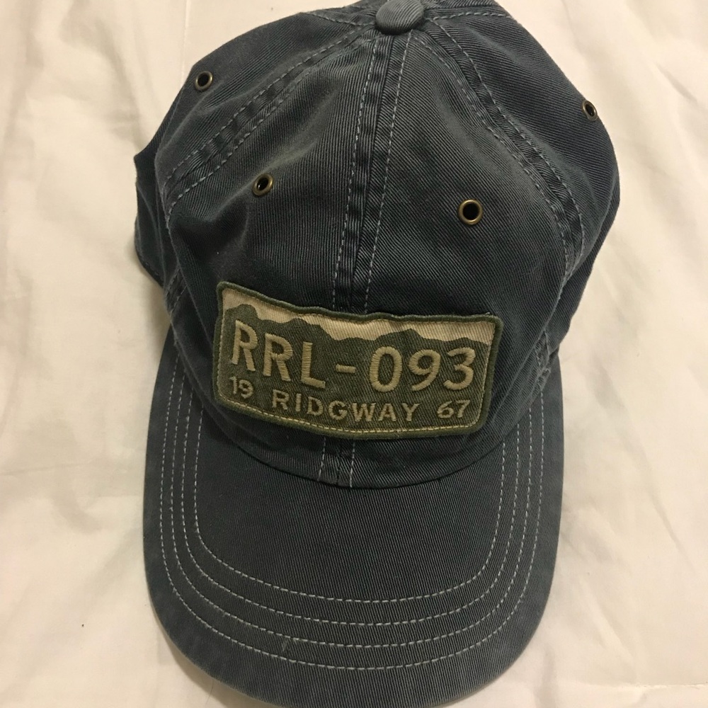 RRL denim cap